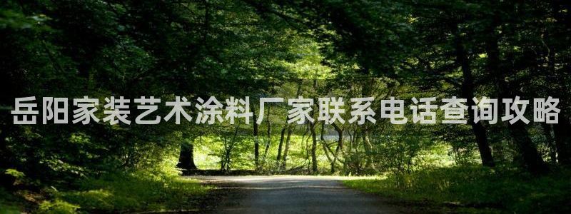 上海和记餐饮：岳阳家装艺术涂料厂家联系电话查询攻略